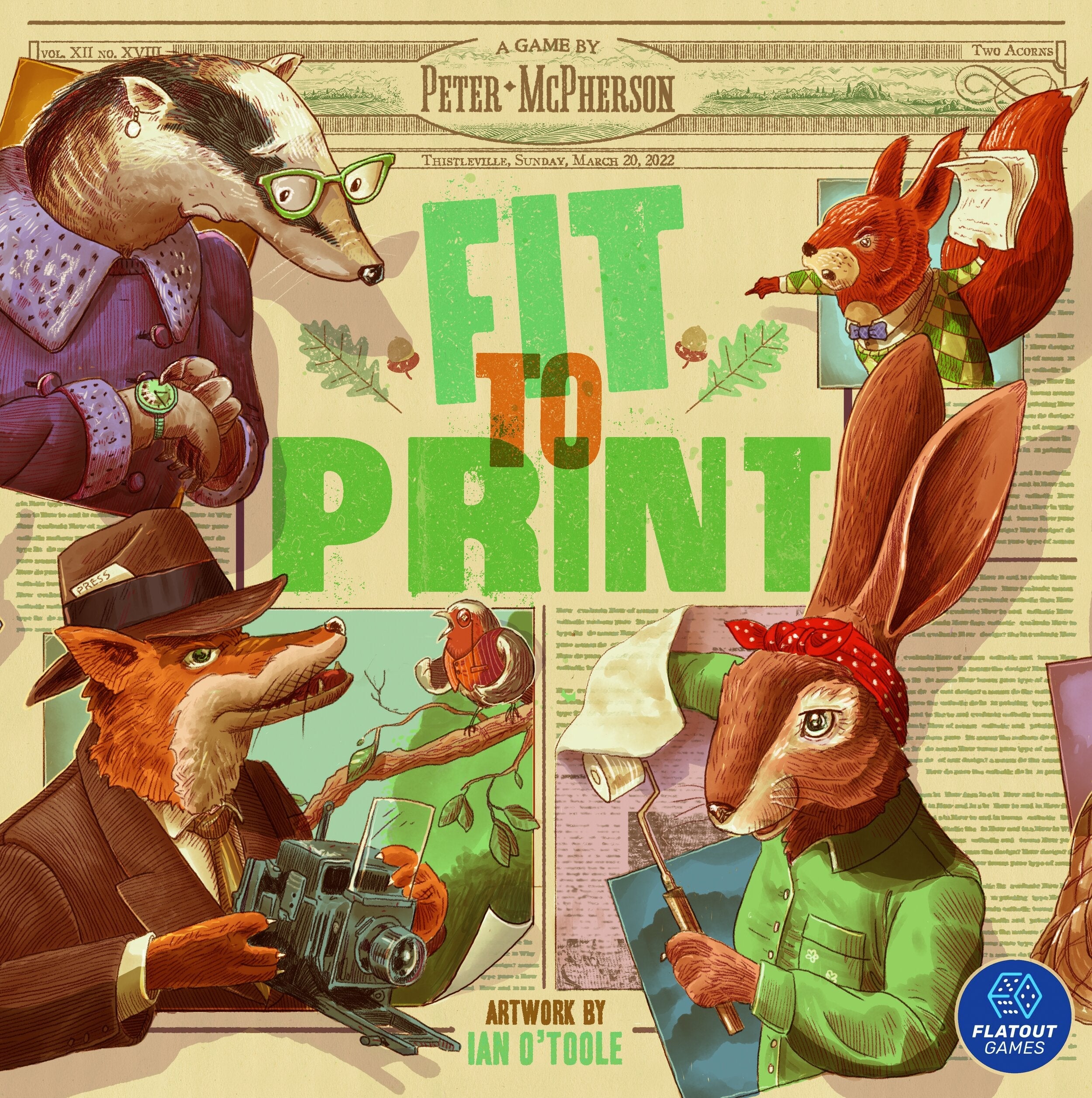 Fit to Print, English Edition
